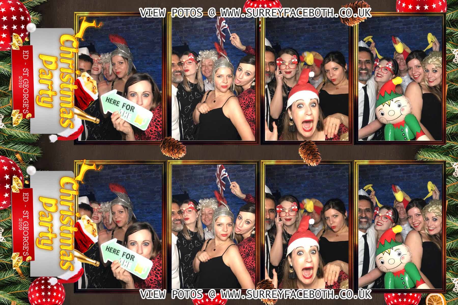 St George's ED Christmas Ball | View more photos from the event at galleries.surreyfacebooth.co.uk/u/Surrey-FaceBooth/St-Georges-ED-Christmas-Ball